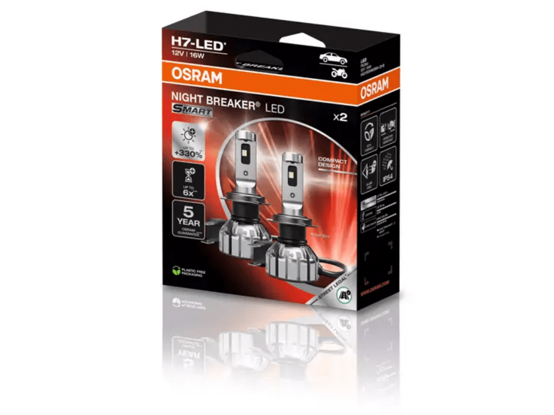 Osram Night Breaker Led Smart H7  (64210DWNBSM-2HB)