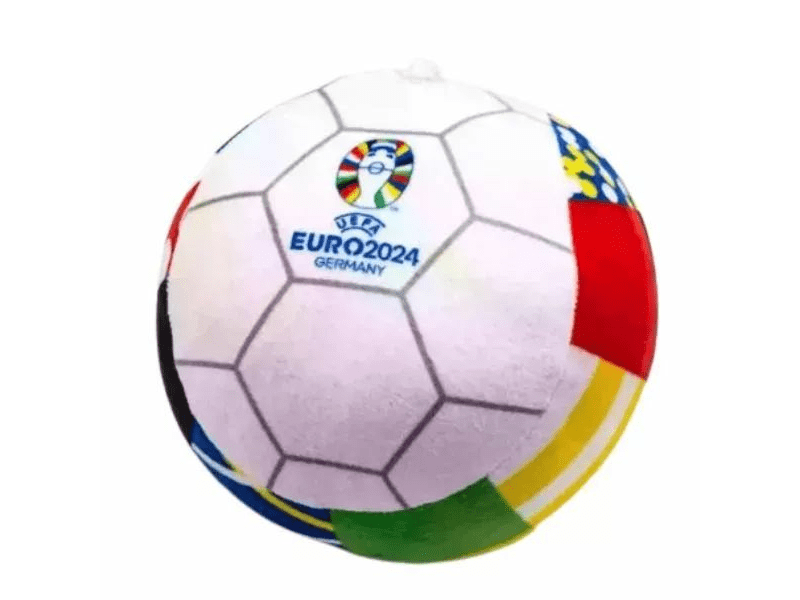 UEFA 2024 kifordítható plüss 35cm