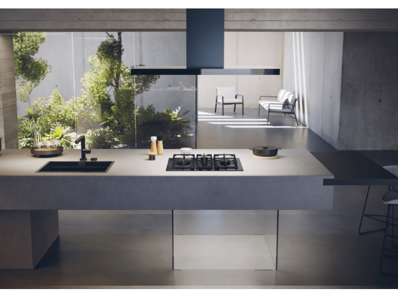 Haier HAVG5D4TB Üveg gázfőzőlap