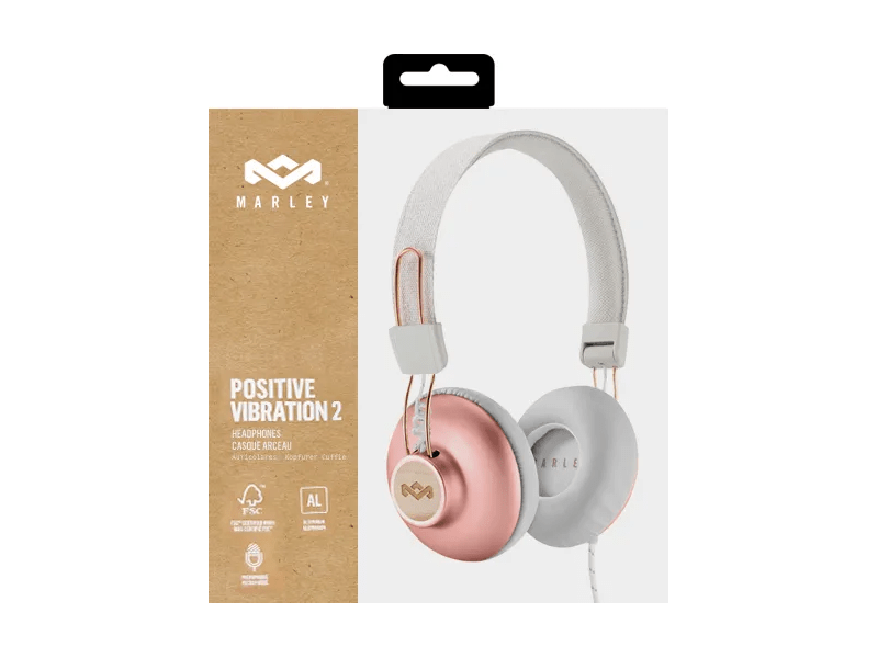 Marley EM-JH121-CP Positive Vibration 2 Copper vezetékes fejhallgató