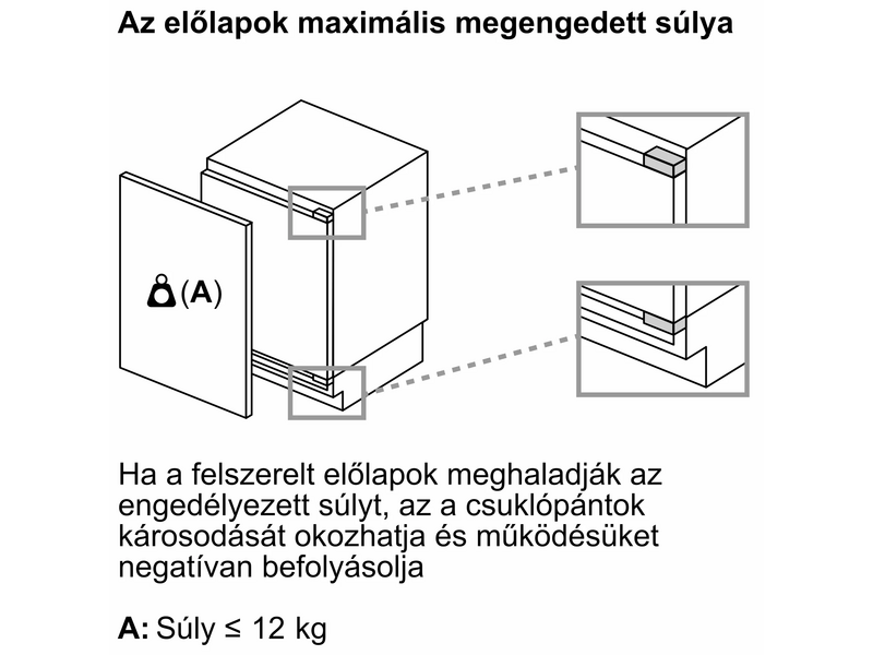 Aláépíthető fagyasztókészülék