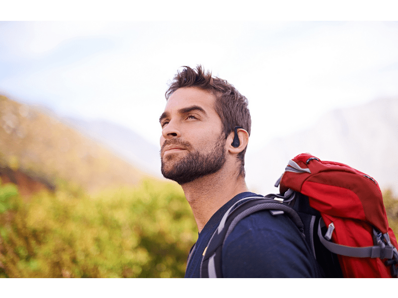 JVC HA-EC25T-BU Bluetooth fülhallgató, Fekete