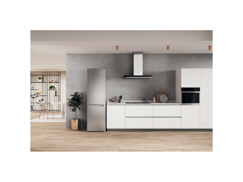 Whirlpool W7X92IOX Alulfagyasztós kombinált hűtőszekrény