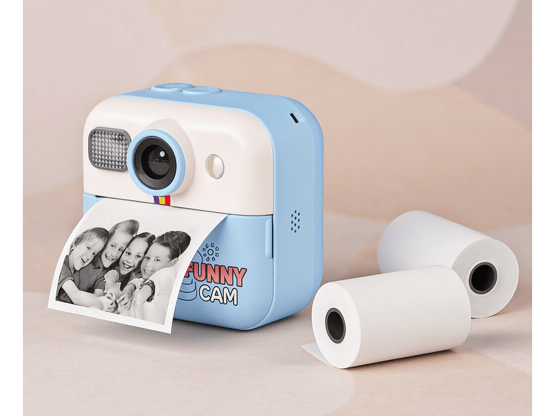 Carneo Funny Cam Mini Fényképezőgép, kék