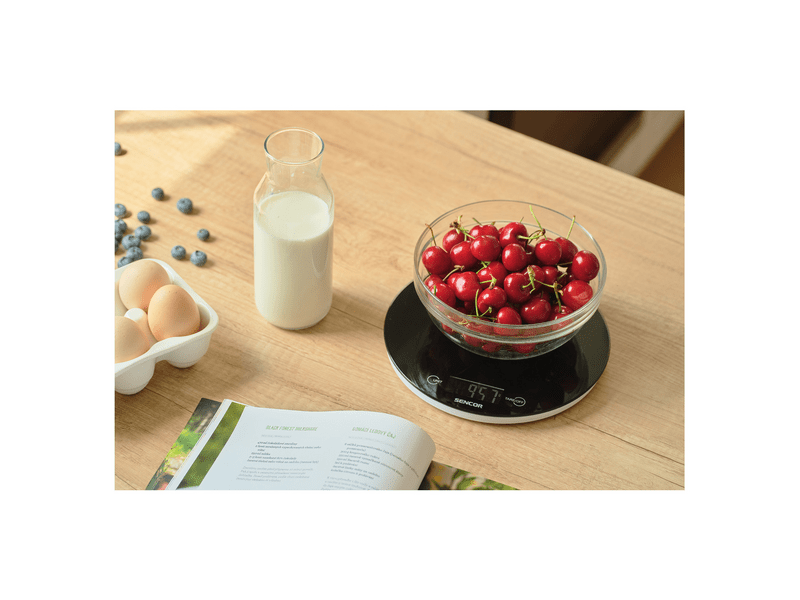 Sencor SKS 5330 Konyhai mérleg, Fekete