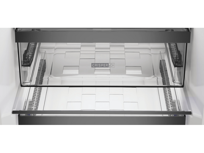 Whirlpool WHK 26362 XP4E Alulfagyasztós kombinált hűtőszekrény, ezüst