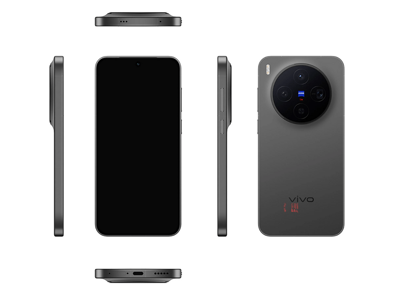 Vivo X300 12/256GB Okostelefon, fekete