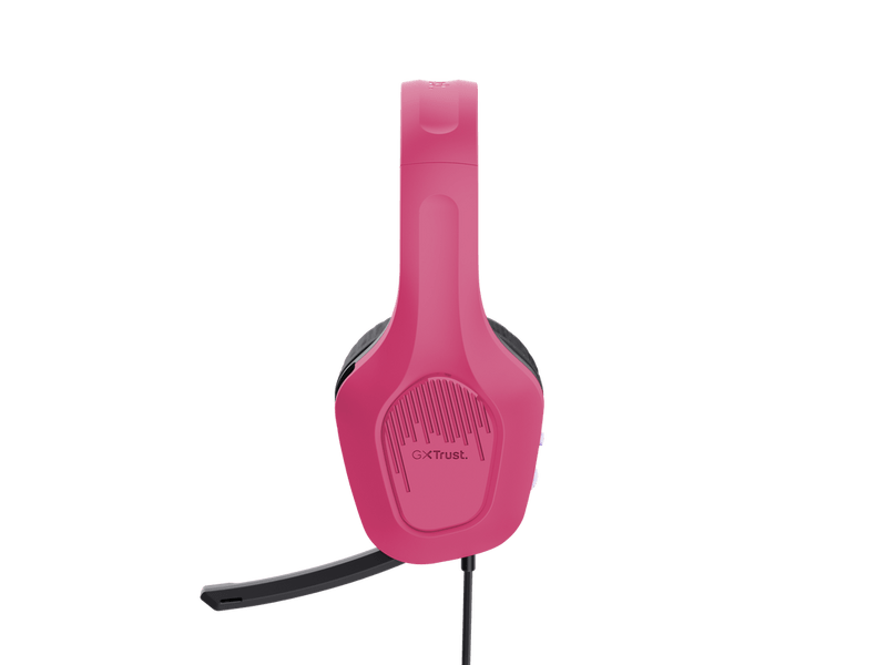 Trust 24992 GXT415P Zirox Gaming Headset, Rózsaszín