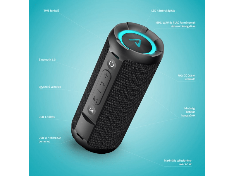 LAMAX SoundJam1 Bluetooth zvučnik (LXWSMSDJ1NNBA)