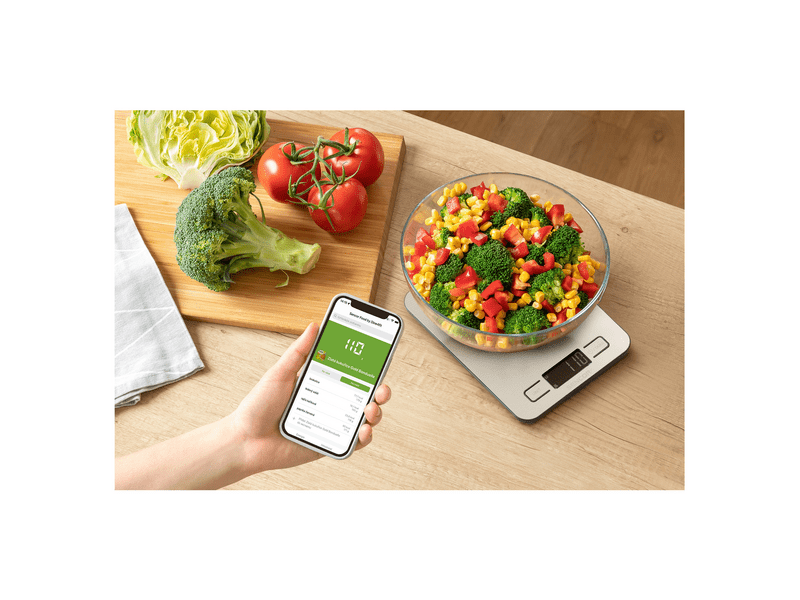 Sencor SKS 8080 Smart kuhinjska vaga, siva