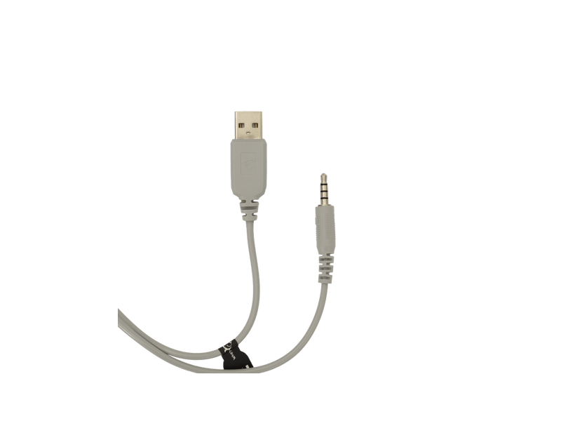 White Shark FIREFLY-W Gamer headset, fehér