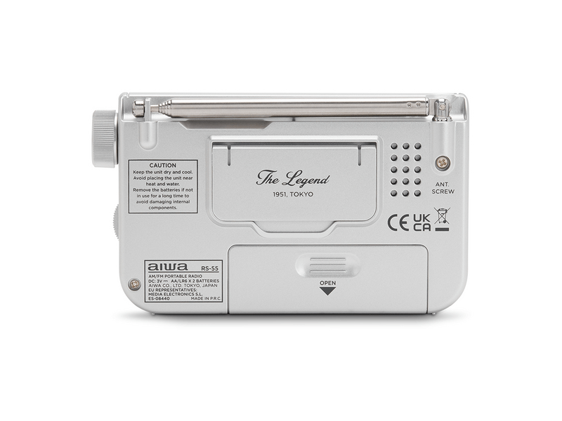 Aiwa RS-55SL, Prijenosni radio, srebrni