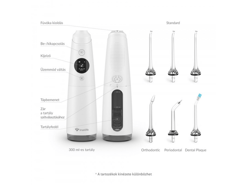 Truelife AquaFloss Compact C300, fehér