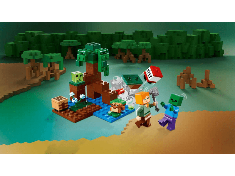 LEGO® Minecraft A mocsári kaland (21240)
