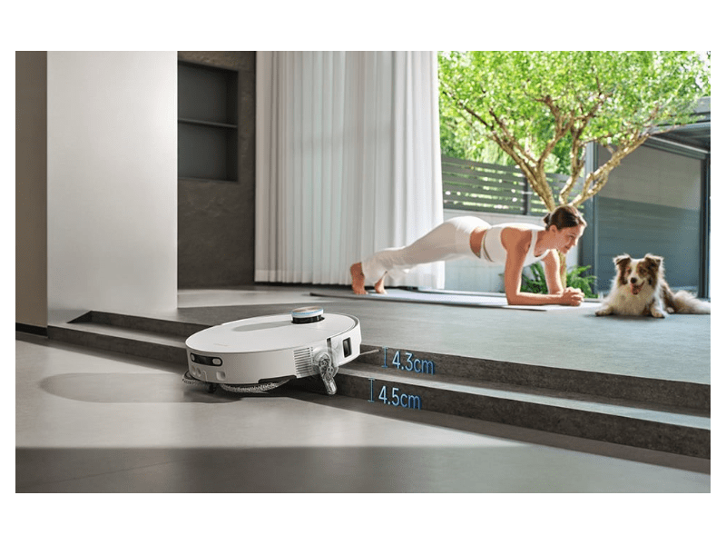 Dreame X60 Ultra Complete Robotporszívó, fehér (RLX87DE WH)