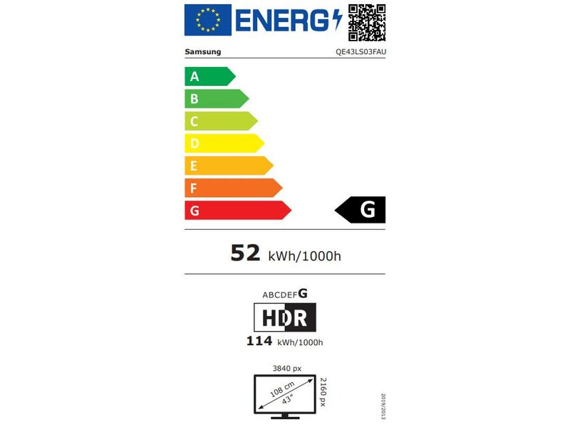 Samsung QE43LS03FAUXXH 43