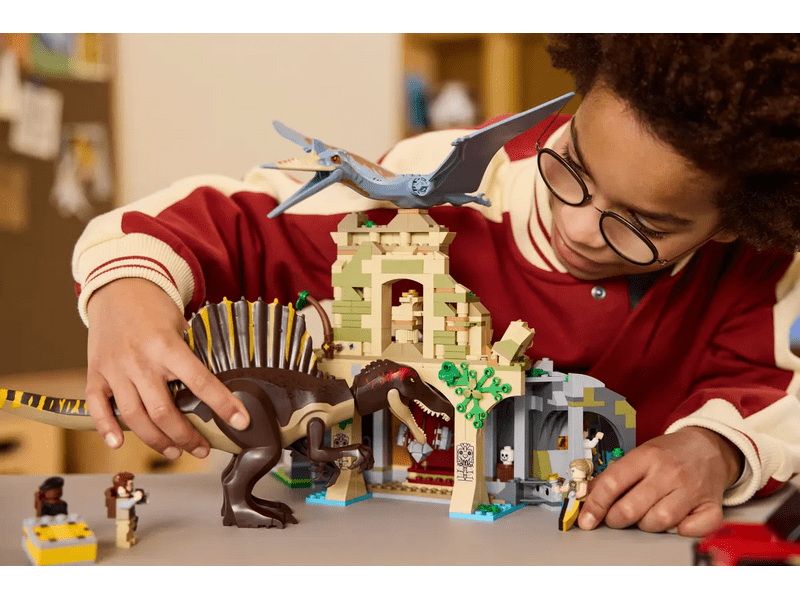 LEGO® Jurassic World™ Spinosaurus és Quetzalcoatlus, légi küldetés (76976)