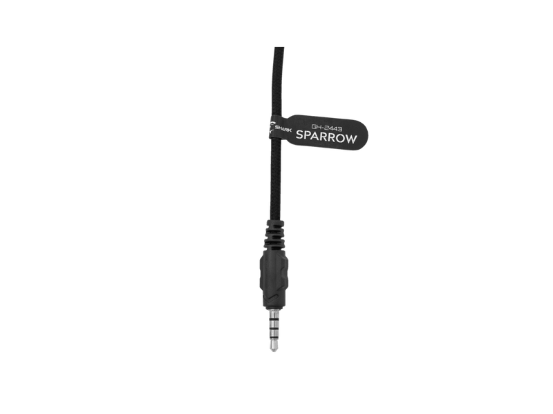 White Shark SPARROW-B, GH-2443B Gamer fejhallgató, fekete