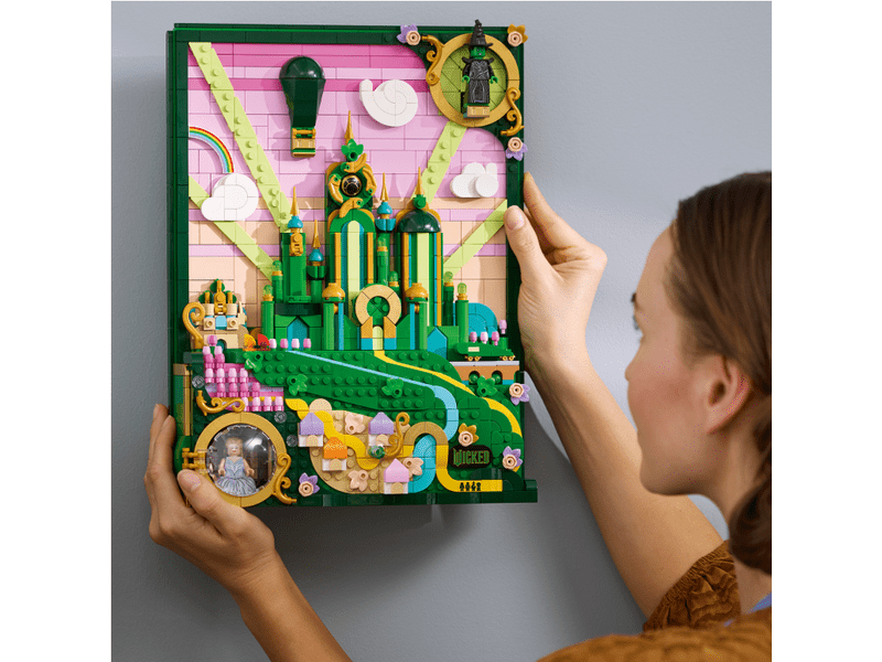LEGO® Wicked Emerald City fali dekoráció (75685)