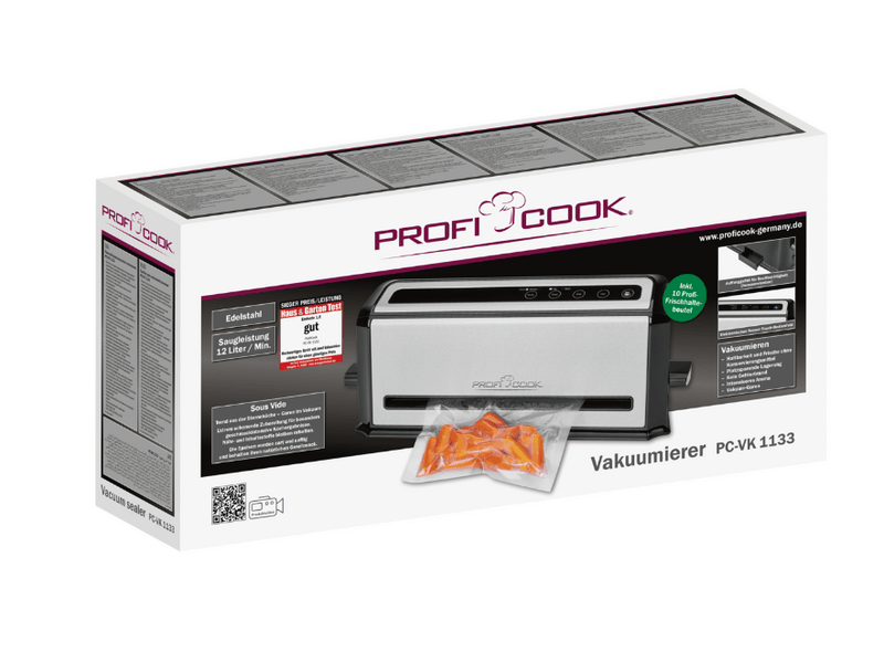 ProfiCook PC-VK 1133 Vákuumfóliázó