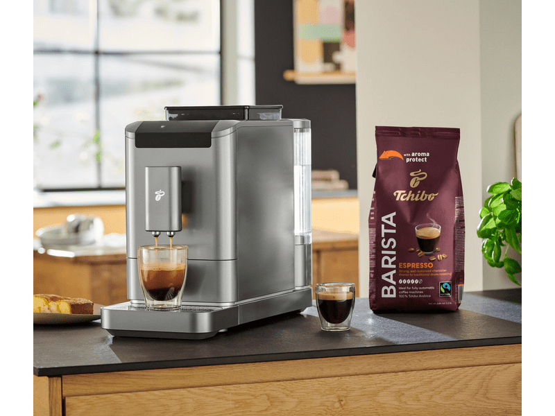 Tchibo Esperto2 Caffè Automata kávéfőző, Titán ezüst (618791)