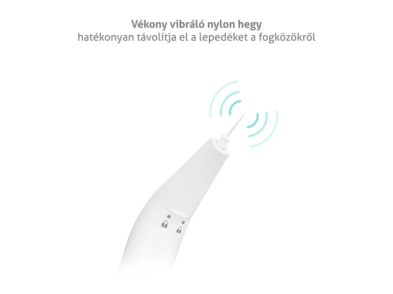 TrueLife InterdentBrush I3 elektromos fogközkefe, fehér