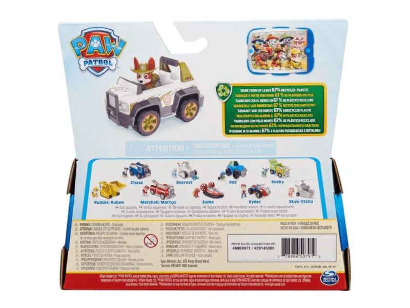 Mancs Őrjárat: Tracker és járműve