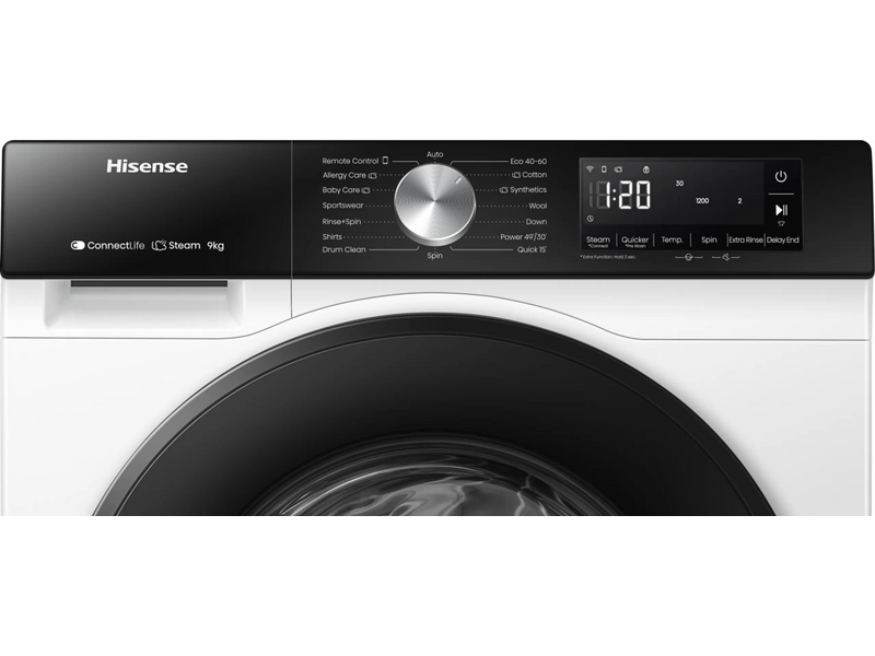 Hisense WF3S9043BW3 Elöltöltős mosógép
