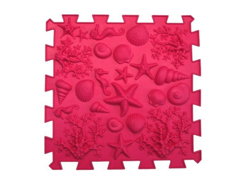 Ortho Puzzle: Ortopédiai masszázs szőnyeg szett, 12 darabos válogatás