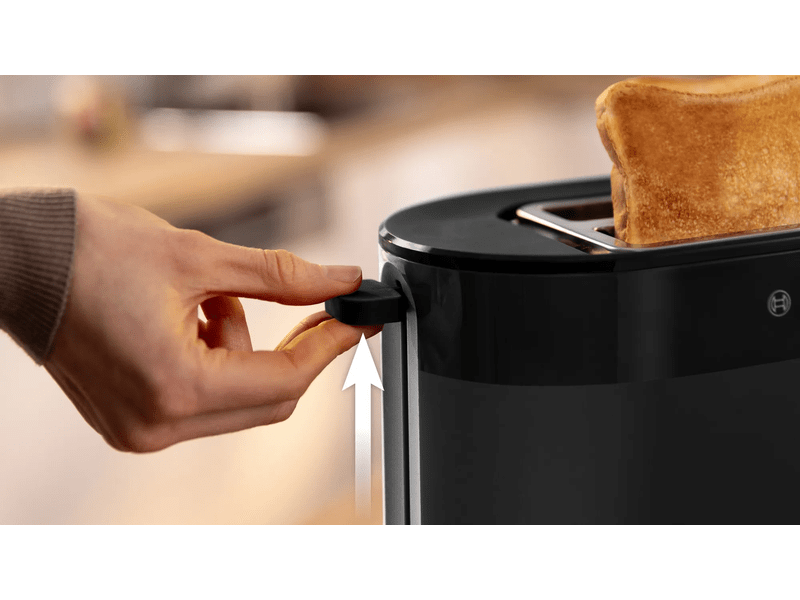 Bosch MyMoment Kompakt kenyérpirító, Fekete (TAT2M123)