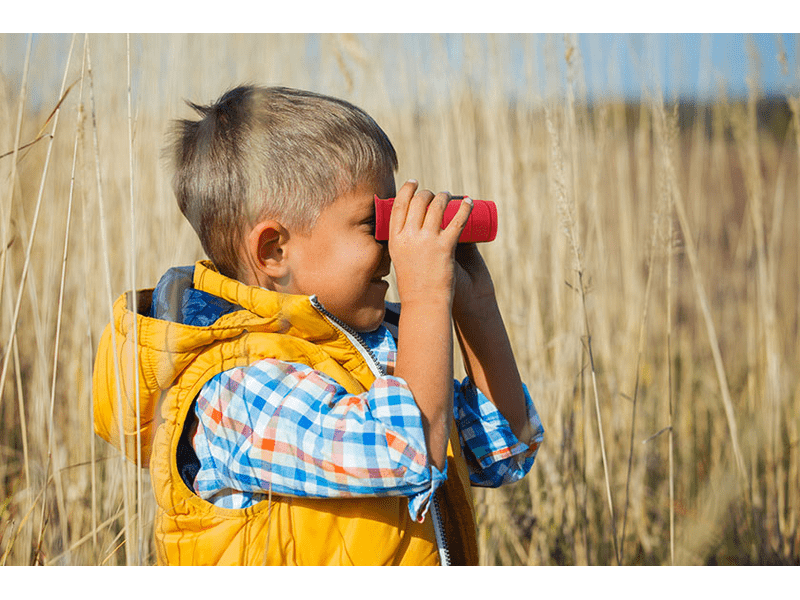 Kodak BCS100 gyerek távcső, piros (KO-BCS100RD)