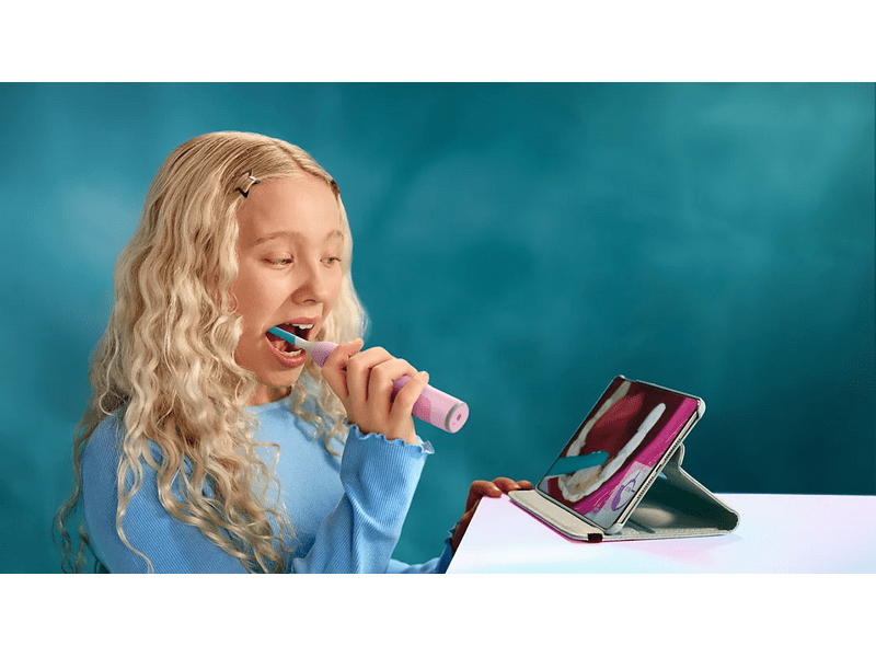 Philips HX6600/41 Sonicare Kids elektromos fogkefe, rózsaszín