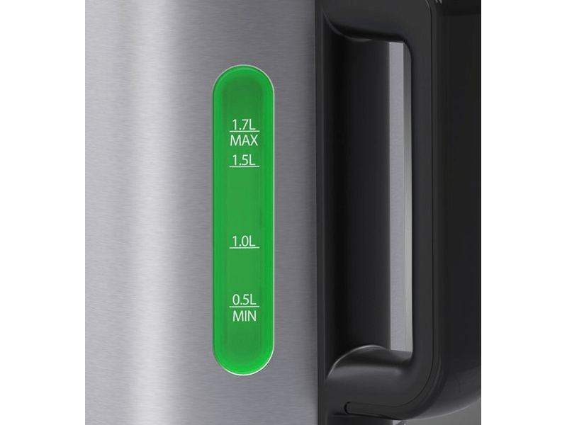 Vízforraló,1,7L,2200W,inox