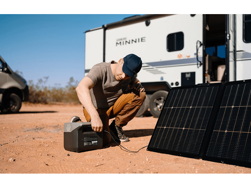 EcoFlow 220W NextGen bifaciális fotovoltaikus panel