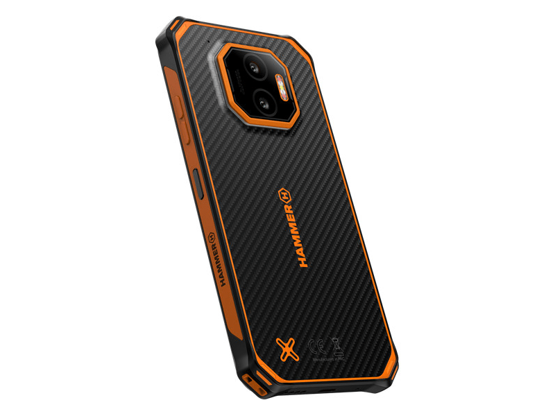 HAMMER Energy X2 Okostelefon, fekete/narancssárga