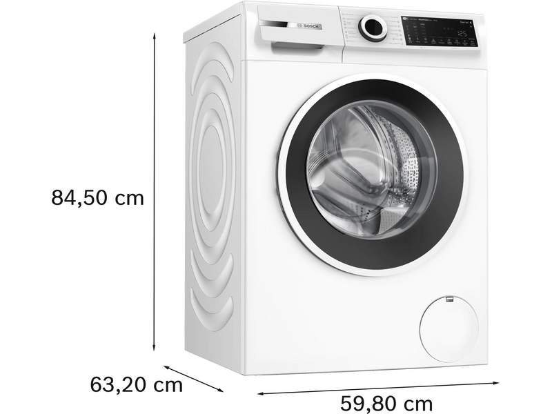 Bosch WGJ25401BY Elöltöltős mosógép