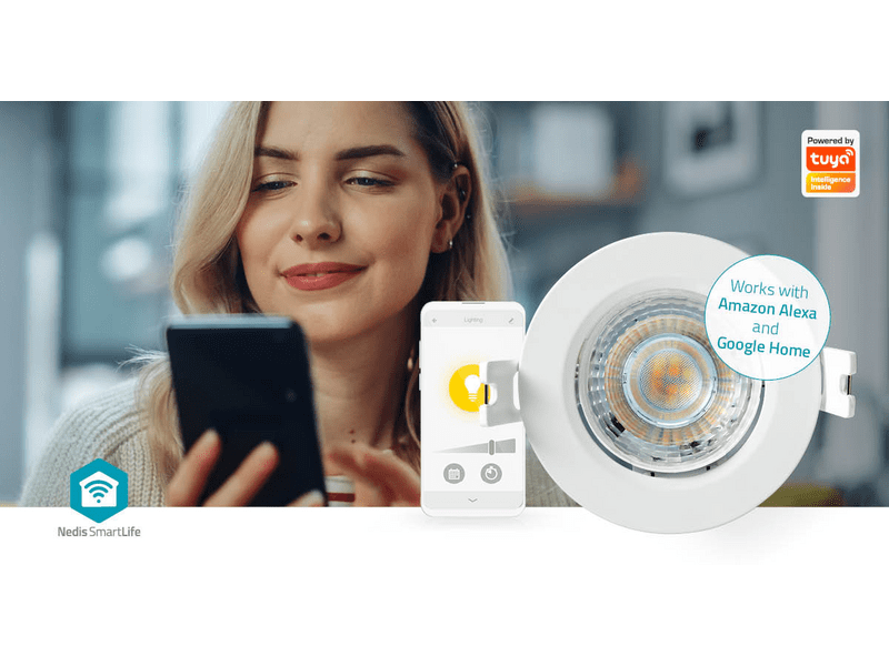 Nedis WIFILCS10WT SmartLife Mennyezeti lámpa