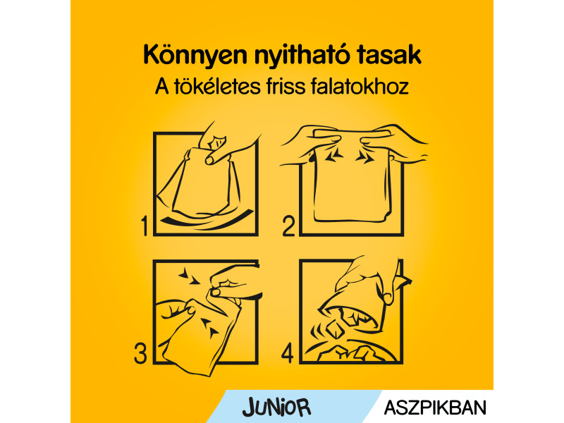 Pedigree tasakos eledel aszpikban kölyökkutyák számára, 12 x 100 g (272270)