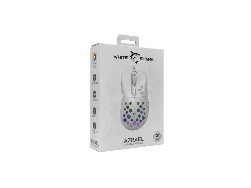 White Shark AZRAEL-W Gamer egér