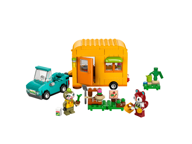 LEGO® Animal Crossing™ Leifova prikolica i vrtna trgovina (77054)