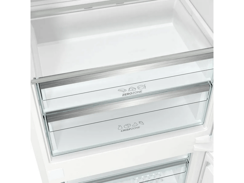 Gorenje NRKI619D61WFE Beépíthető kombinált hűtőszekrény