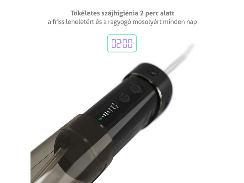 TrueLife AquaFloss Mini M50 szájzuhany, fekete