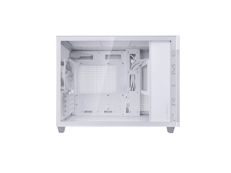 Asus Prime AP201 TG Számítógépház, fehér (PRIMEAP201TGWHITE)
