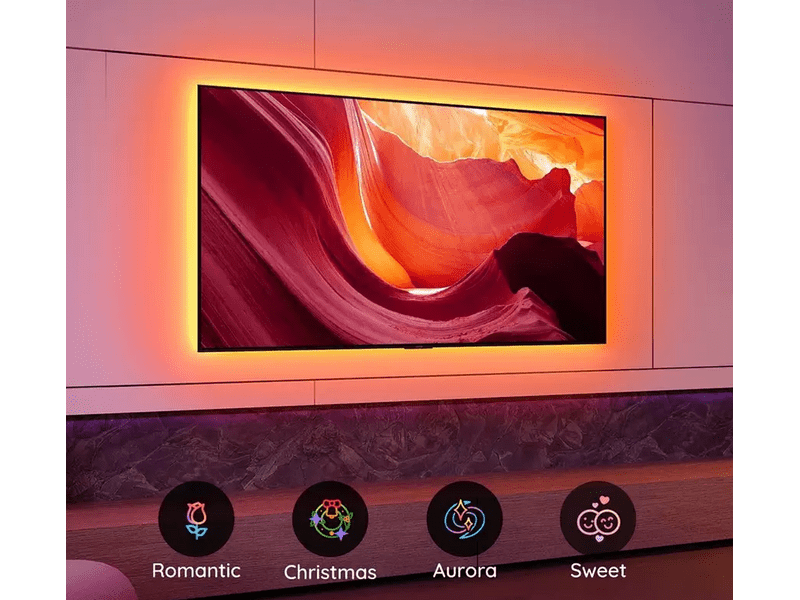 Govee H61780A1 LED háttérvilágítás 46-60 TV-khez