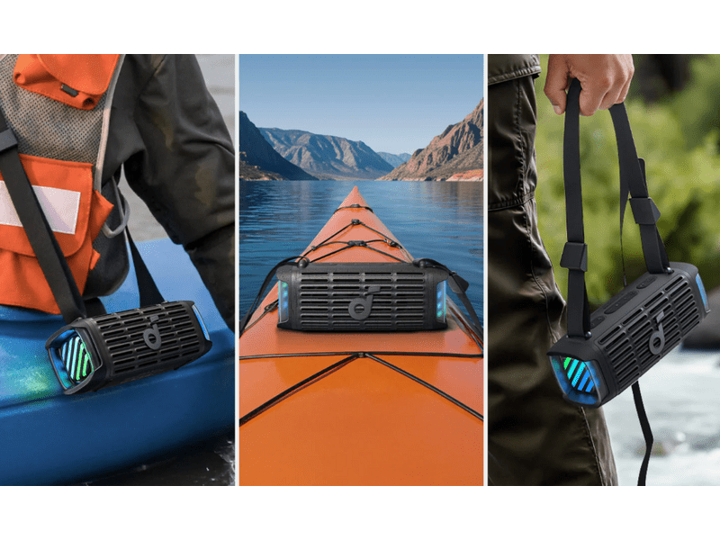 Anker Soundcore Boom 3i Bluetooth hangszóró, fekete (D5100010)