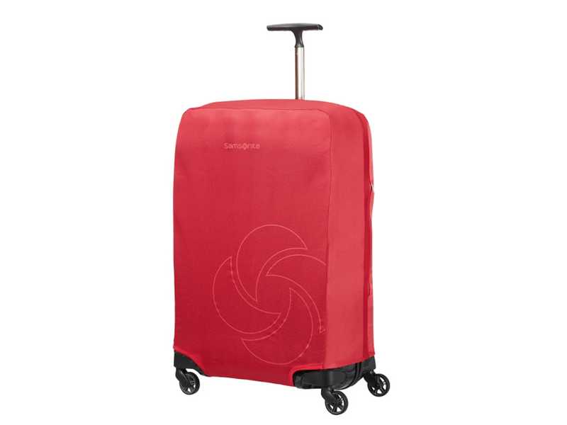 Samsonite összehajtható bőröndhuzat, M-es méret, piros (121224-1726)