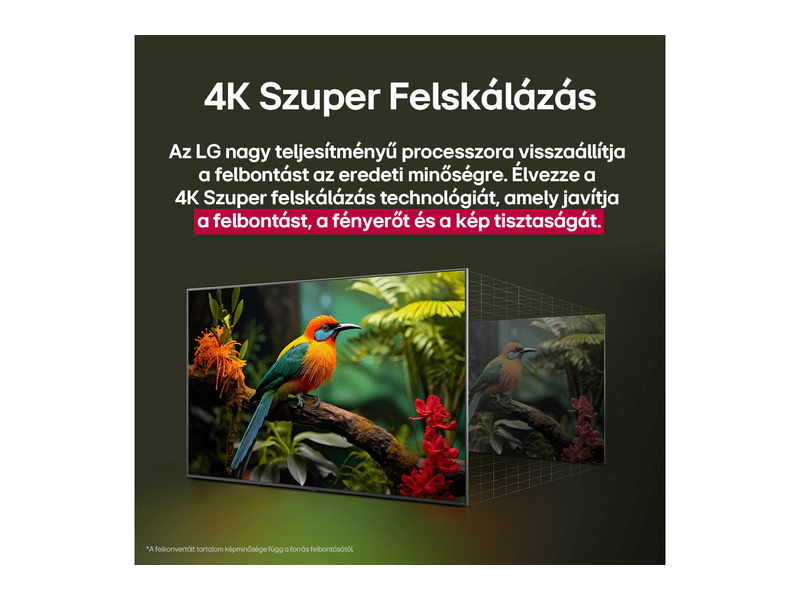 Smart LED TV, 4K UHD, HDR, webOS