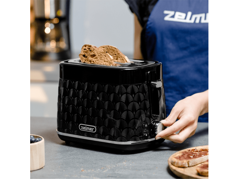 Zelmer ZTS8010 Kenyérpirító, fekete