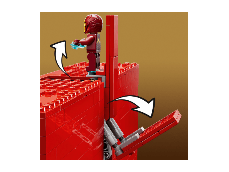 LEGO® Marvel: MARVEL logó és minifigurák (76313)