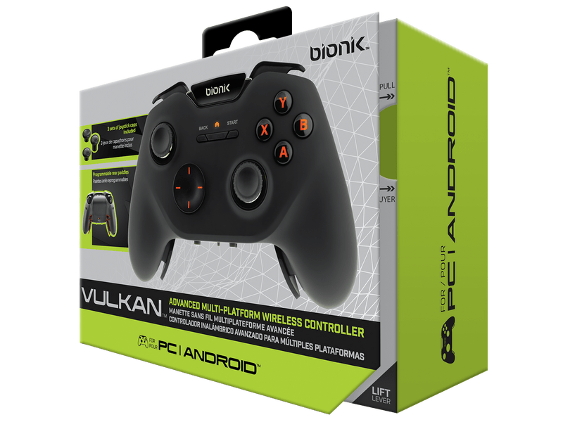 Bionik PC/Android Vulkan Pro vezeték nélküli kontroller (BNK-9046)